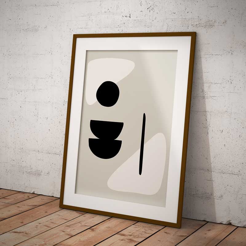 Art Boho Pin Wall Art Print