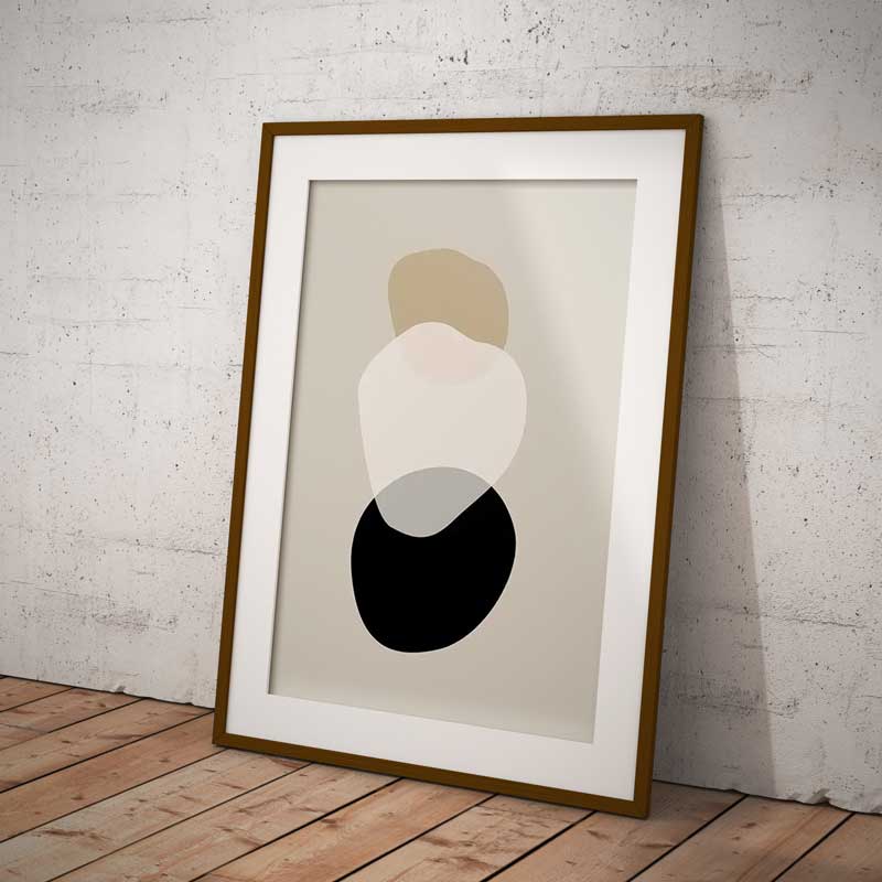 Art Boho Stains Wall Art Print