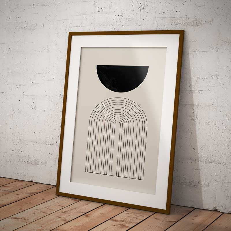 Art Boho Up Wall Art Print — Wall Art (view 2)