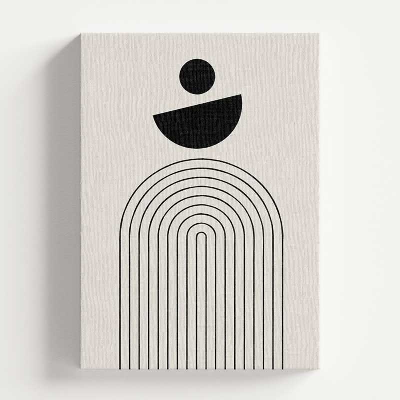 Art Boho Conc Wall Art Print — Wall Art