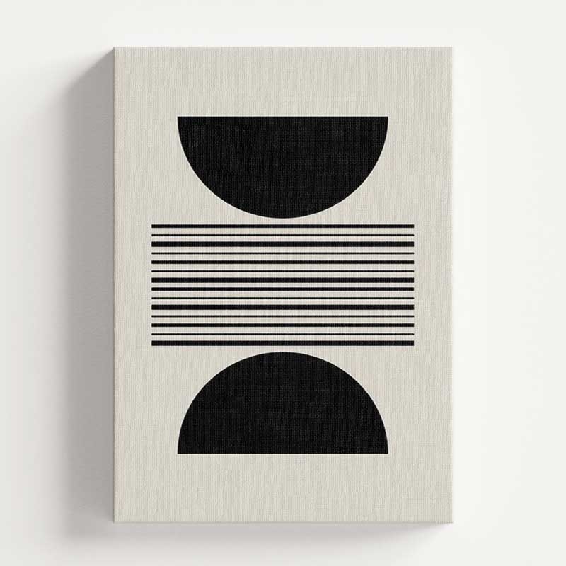 Art Boho Cup Lines Wall Art Print — Wall Art