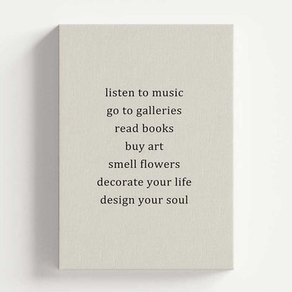 Art Boho Life Wall Art Print