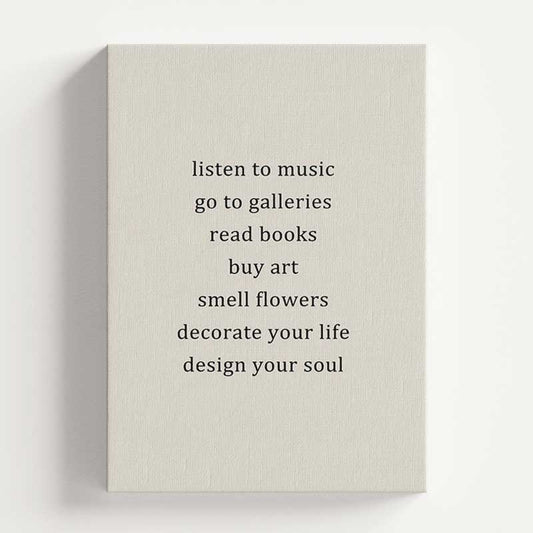 Art Boho Life Wall Art Print