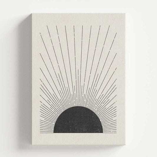 Art Boho Sun Wall Art Print