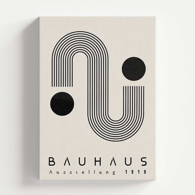 Bauhaus Design Ausstellung 1919 Ball S Wall Art Print — Wall Art