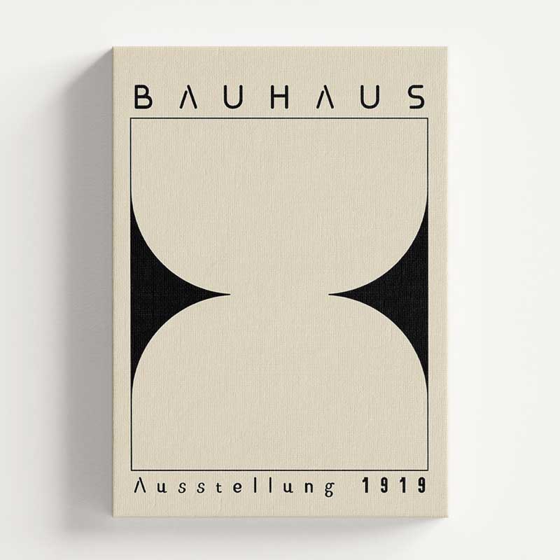 Bauhaus Design Ausstellung 1919 U Wall Art Print — Wall Art