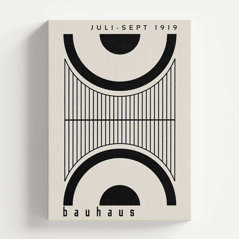 Bauhaus Design Juli-Sept 1919 Mirror Wall Art Print — Wall Art