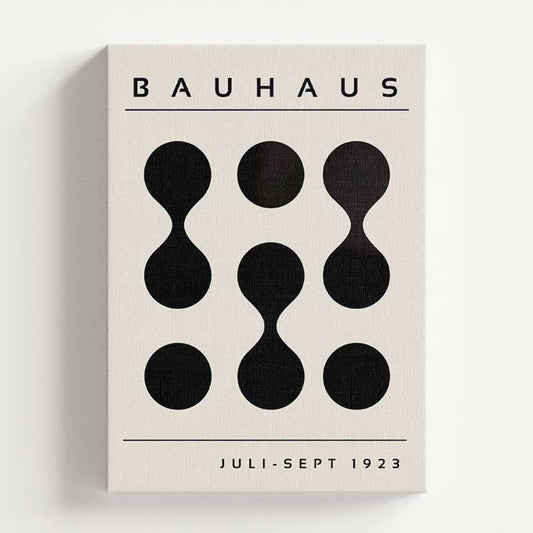 Bauhaus Design Juli-Sept 1923 Organic Wall Art Print