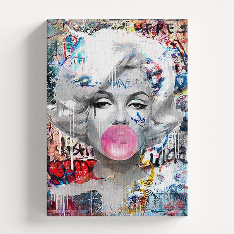Graffiti Divas Marylin Wall Art Print