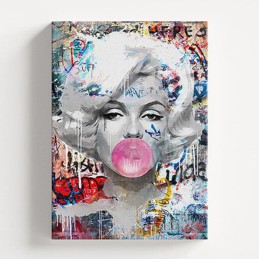 Graffiti Divas Marylin Wall Art Print