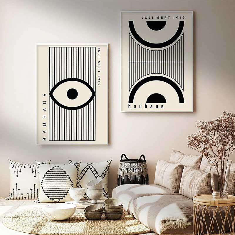 Bauhaus Design Ausstellung 1919 Ball S Wall Art Print