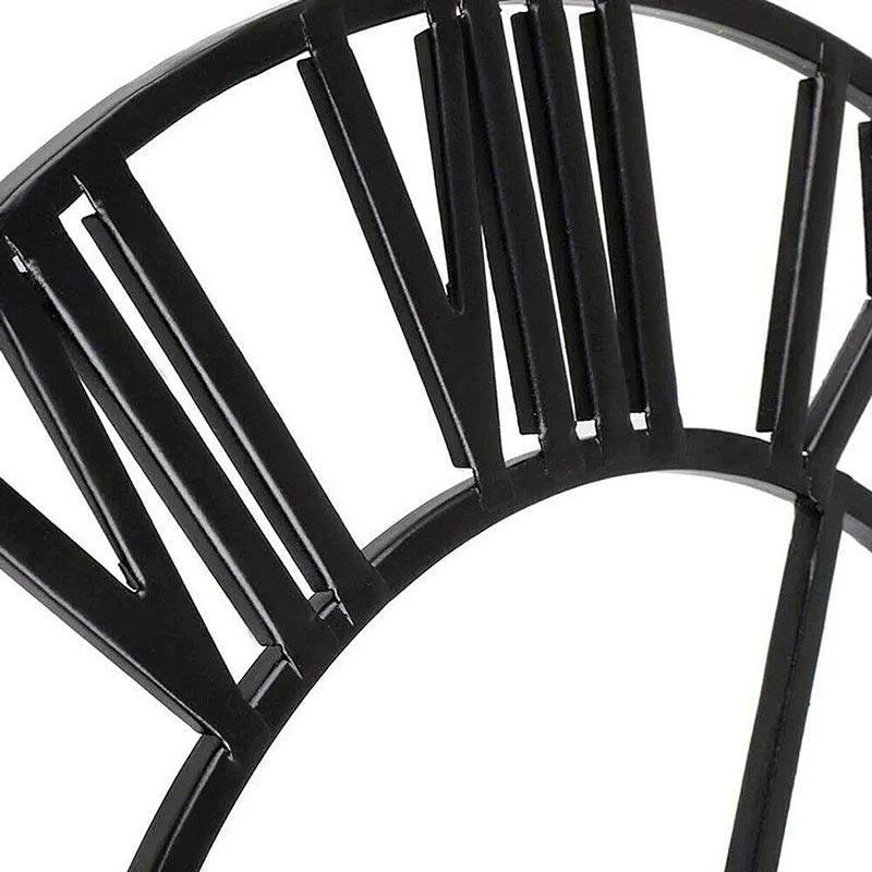 Retro Black Wall Clock