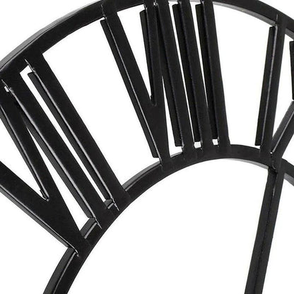 Retro Black Wall Clock
