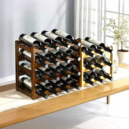 Adega Wooden Wine Rack
