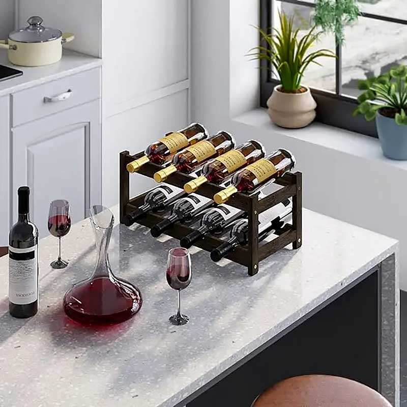 Adega Wooden Wine Rack