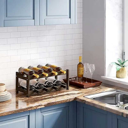 Adega Wooden Wine Rack