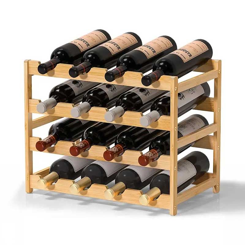Adega Wooden Wine Rack