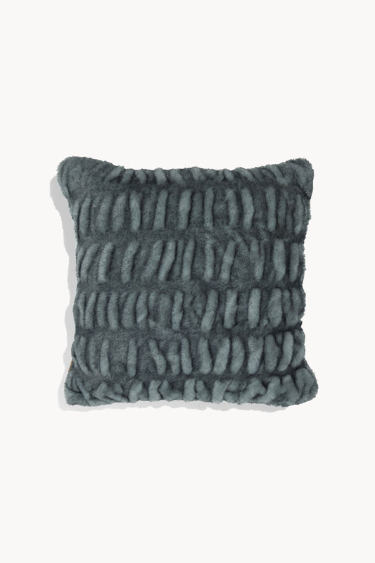 Glacier Blue Tip Dye Pillow