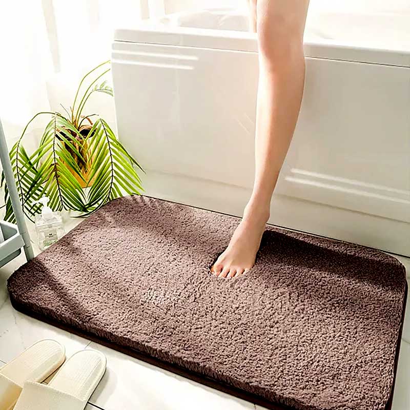 Plushy Non-Slip Bath Mat