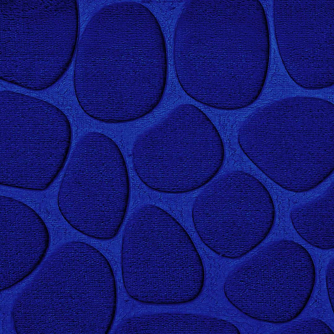 Pebble Blue Marinho Non-Slip Bath Mat