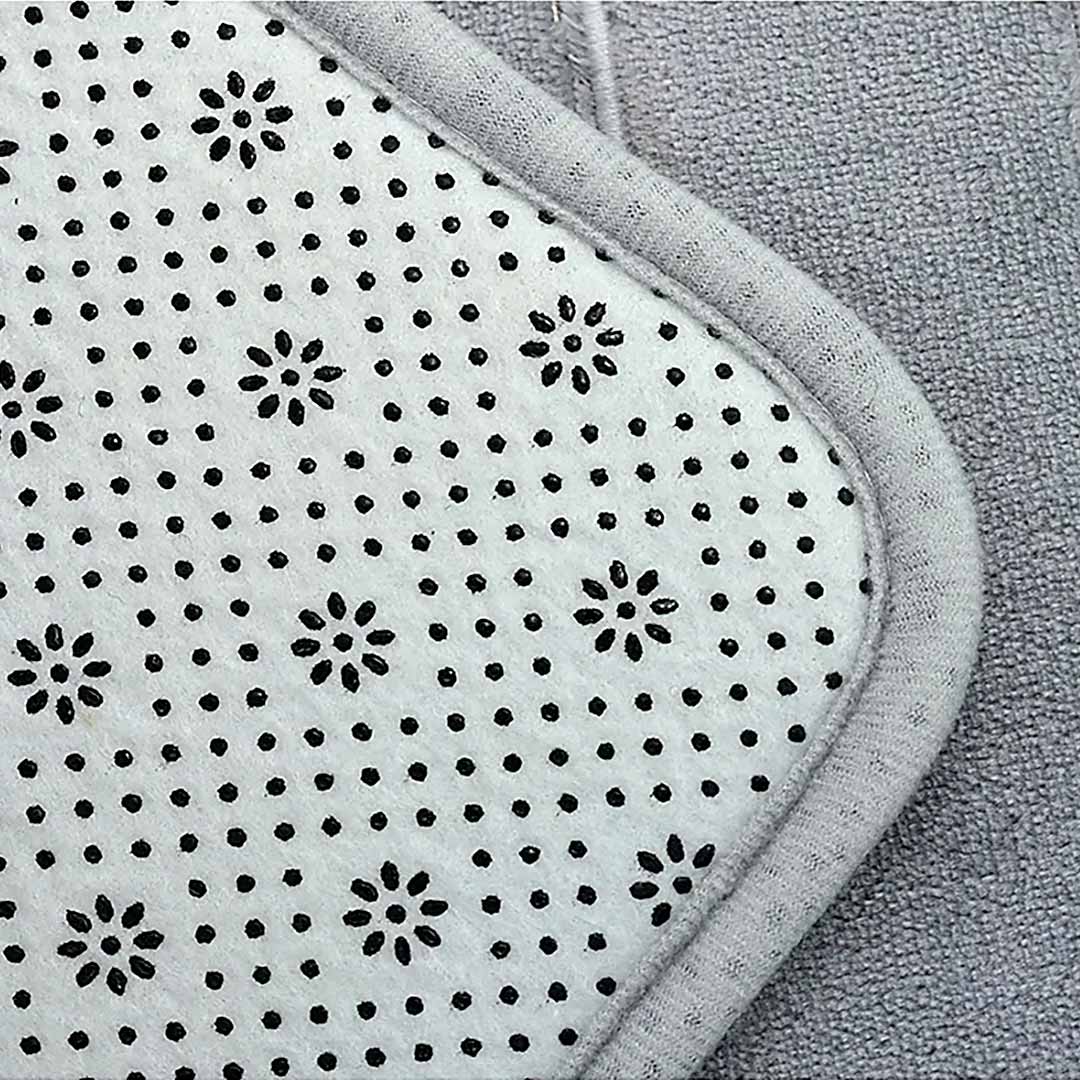 Pebble Blue Marinho Non-Slip Bath Mat