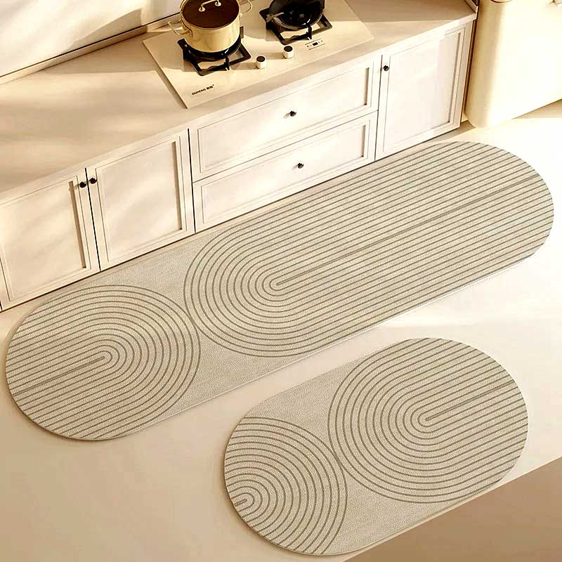 Non-Slip Waterproof Design Kitchen Rug