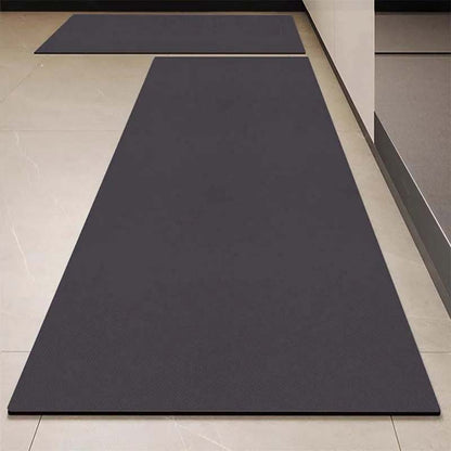 Non-Slip Waterproof Monochrome Kitchen Rug