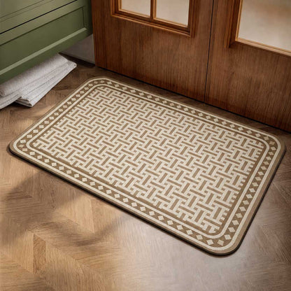 Braga Tile Kitchen Rug Set – 2 Pieces