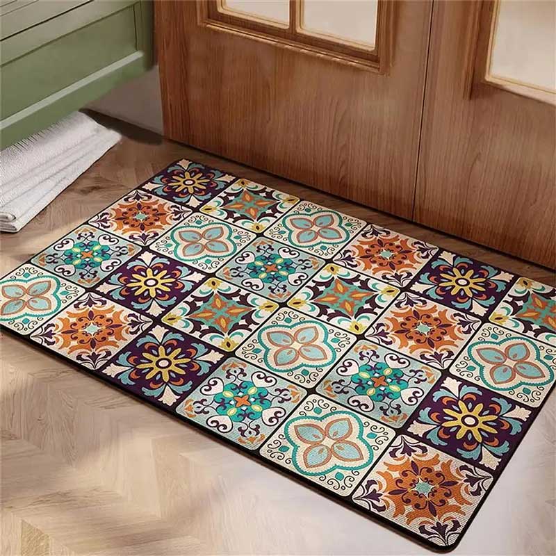 Positano Tile Kitchen Rug — Kitchen Rug