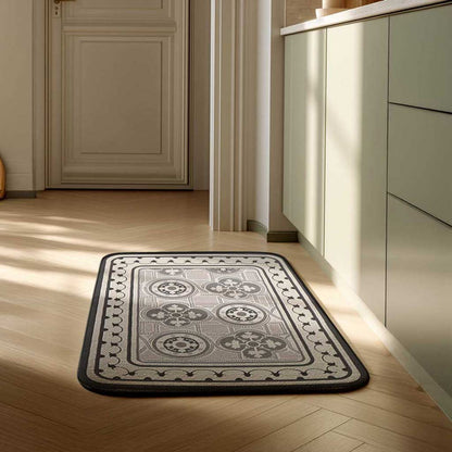 Bruges Tile Kitchen Rug Set – 2 Pieces