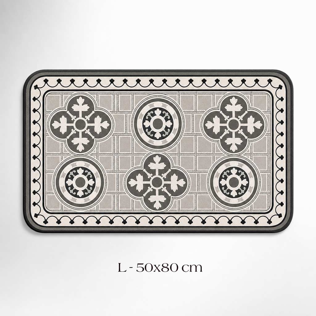 Bruges Tile Kitchen Rug