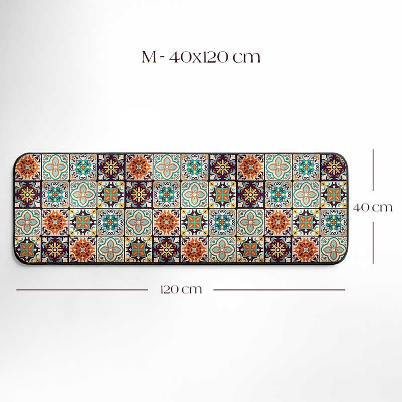 Positano Tile Kitchen Rug