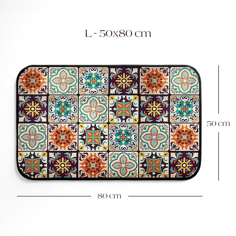 Positano Tile Kitchen Rug