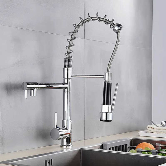 Gourmet Kitchen Faucet – Premium Chrome