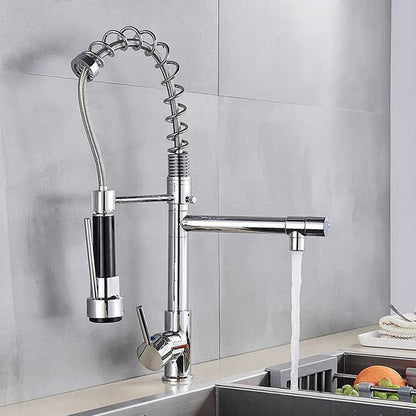 Gourmet Kitchen Faucet – Premium Chrome