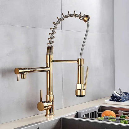 Gourmet Kitchen Faucet – Premium Gold