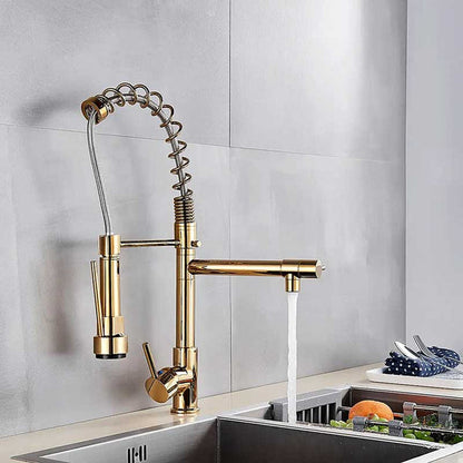 Gourmet Kitchen Faucet – Premium Gold
