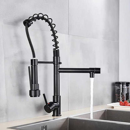Gourmet Kitchen Faucet – Premium Black Fosca