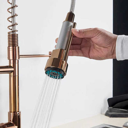 Gourmet Kitchen Faucet – Premium Rosé Gold