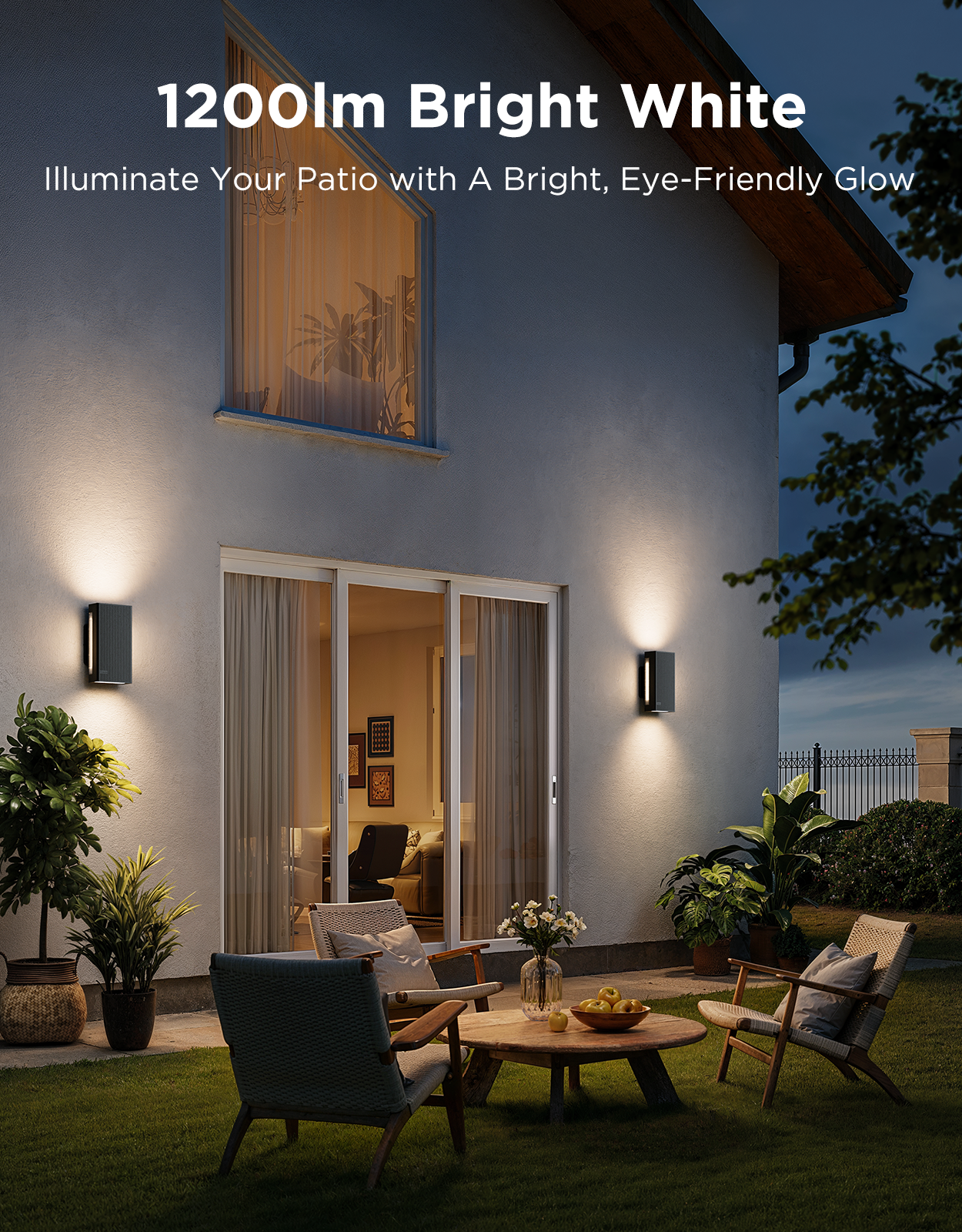 Refurbished Govee Outdoor UpDown Wall Light
