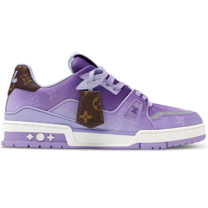 LV Trainer Sneaker Monogram-printed canvas Purple