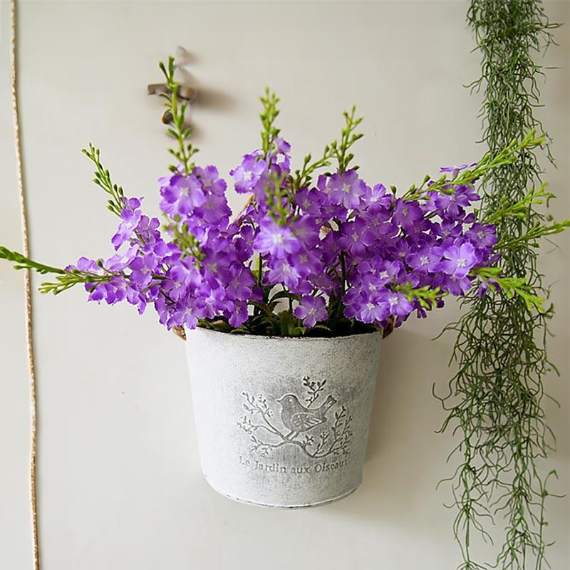 Provence Rustic Bucket Decorative Vase