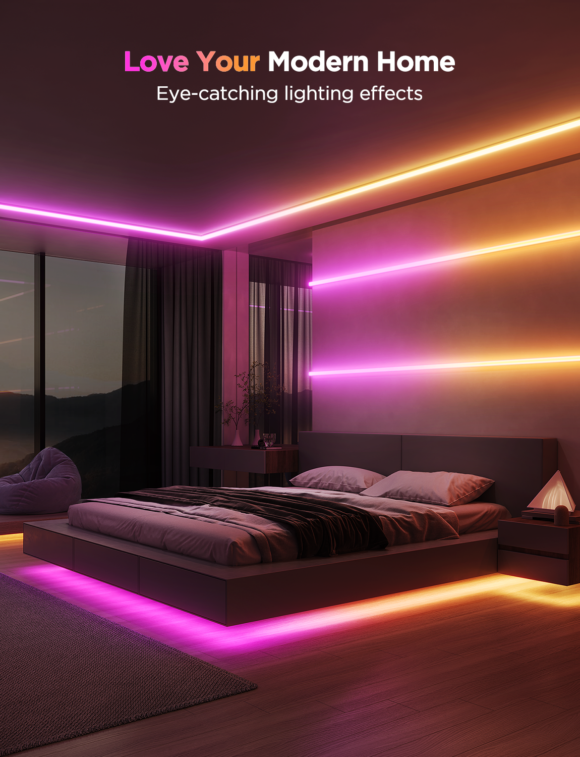 【Business Only】Govee RGBIC LED Strip Lights with Covers