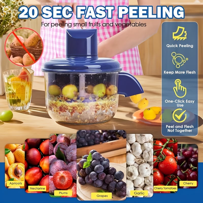🍇 The Smart Kitchen Gadget That Peels Fruits & More In Seconds