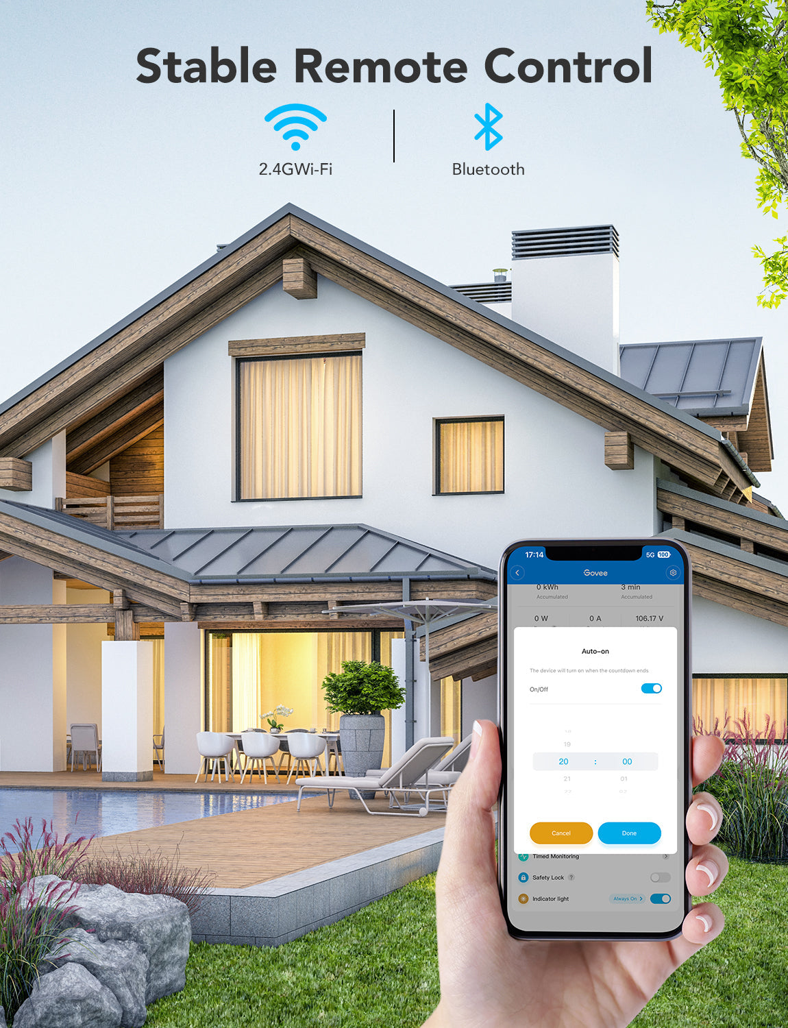 【Business Only】Govee Smart Plug Pro with Energy Monitoring