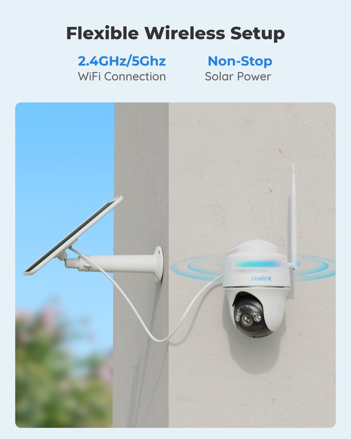 Solar Smart Security Camera