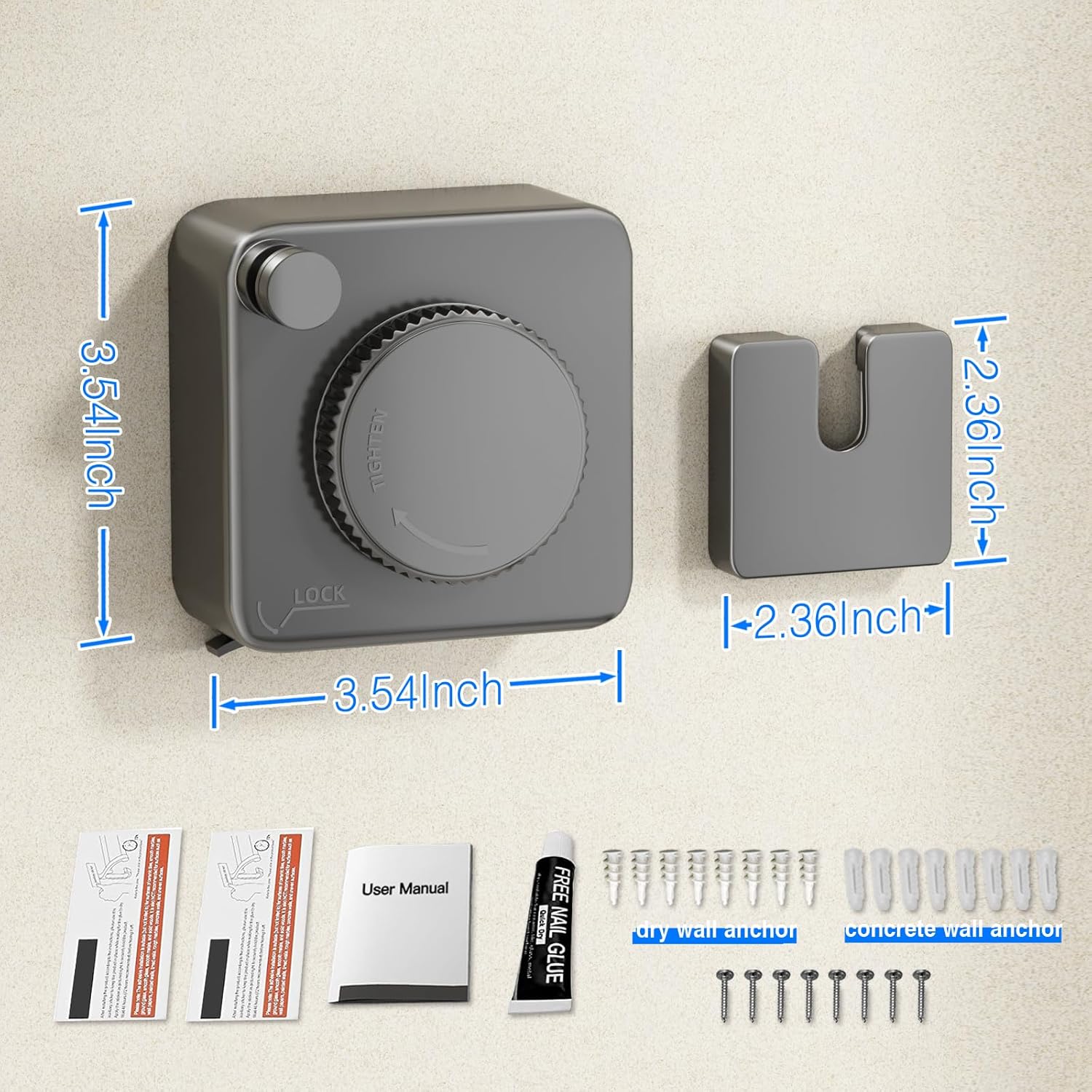 RetractEasy Clothesline Kit — home decor (view 7)