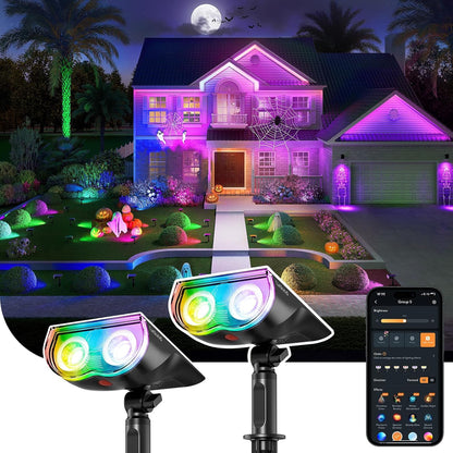 Linkind Smart Solar Spotlights — home decor