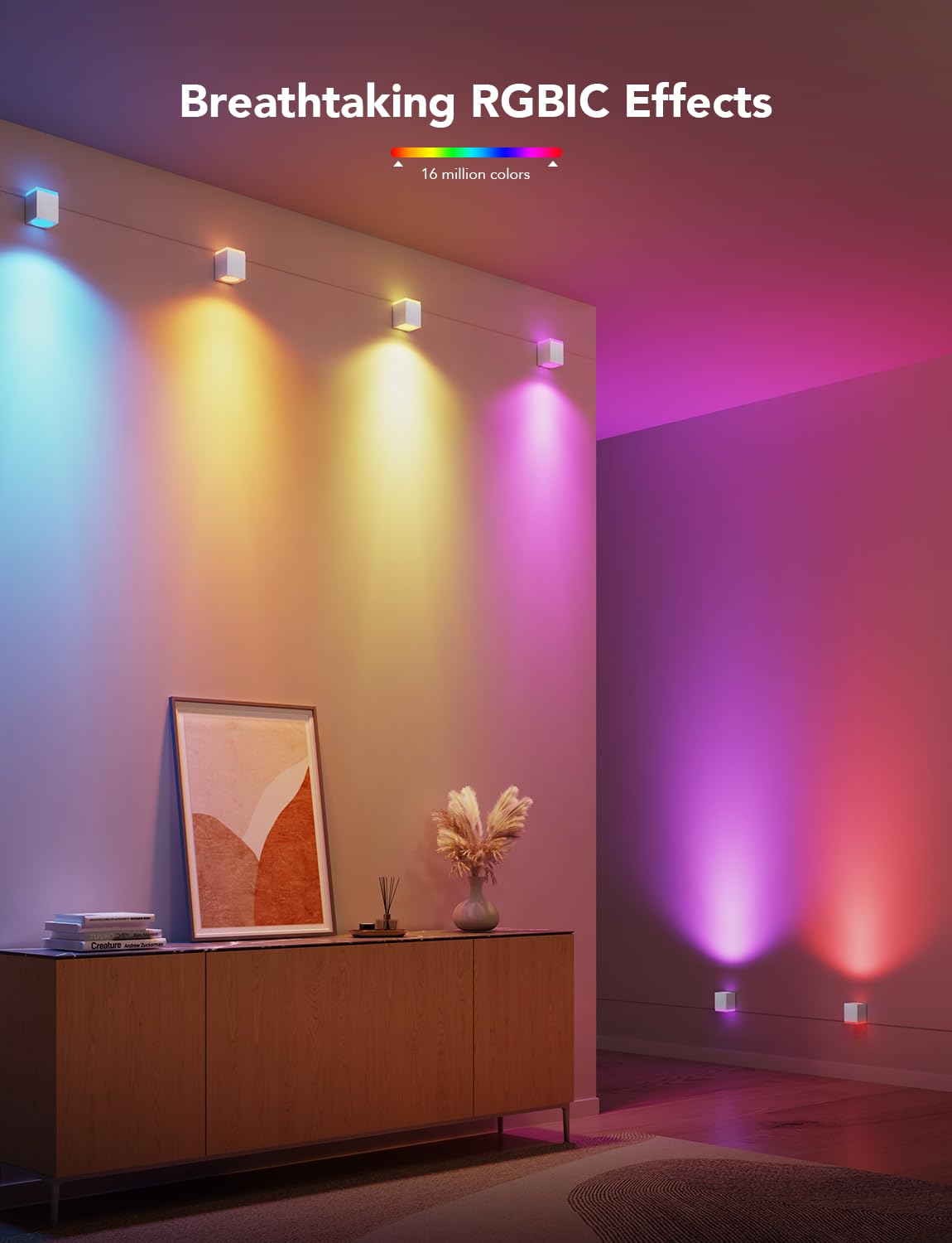 【Business Only】Govee RGBIC Cube Wall Sconces