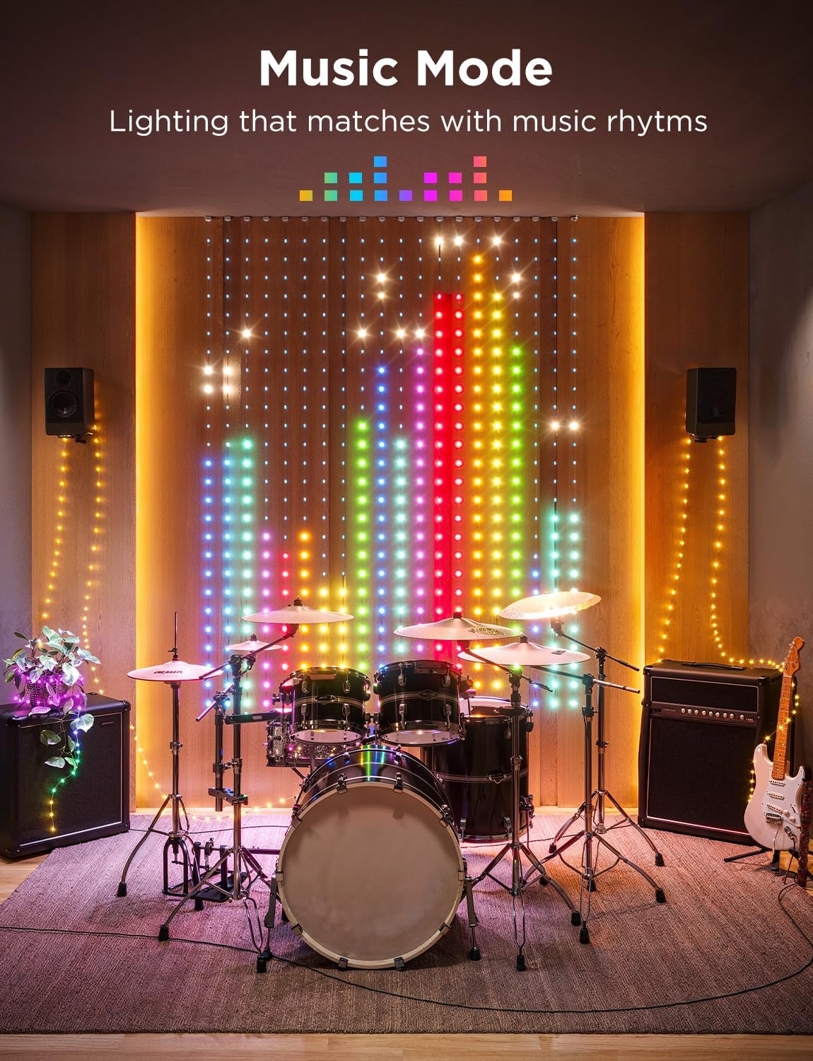 Smart Curtain Lights — home decor (view 5)